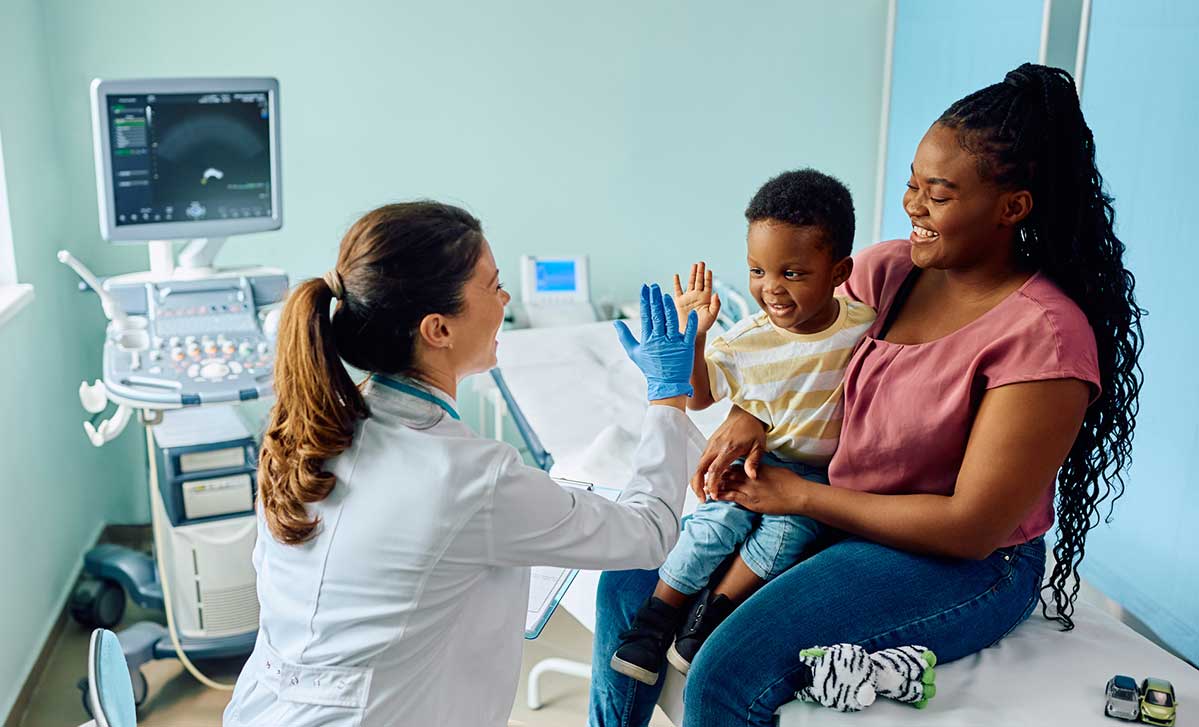 Emergency Medicine Physician with a young family