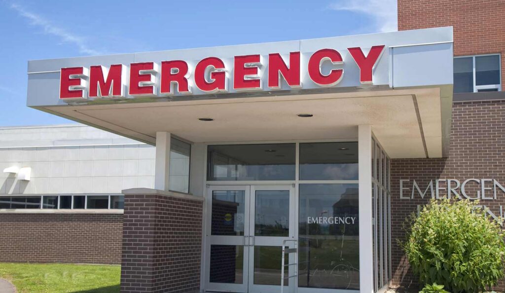 Freestanding Emergency Department Entrance